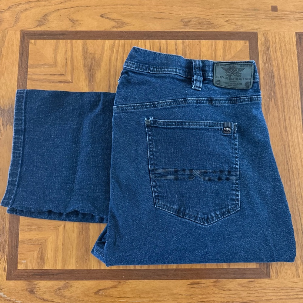 Buffalo David Bitton Men's Dark Blue Jeans
